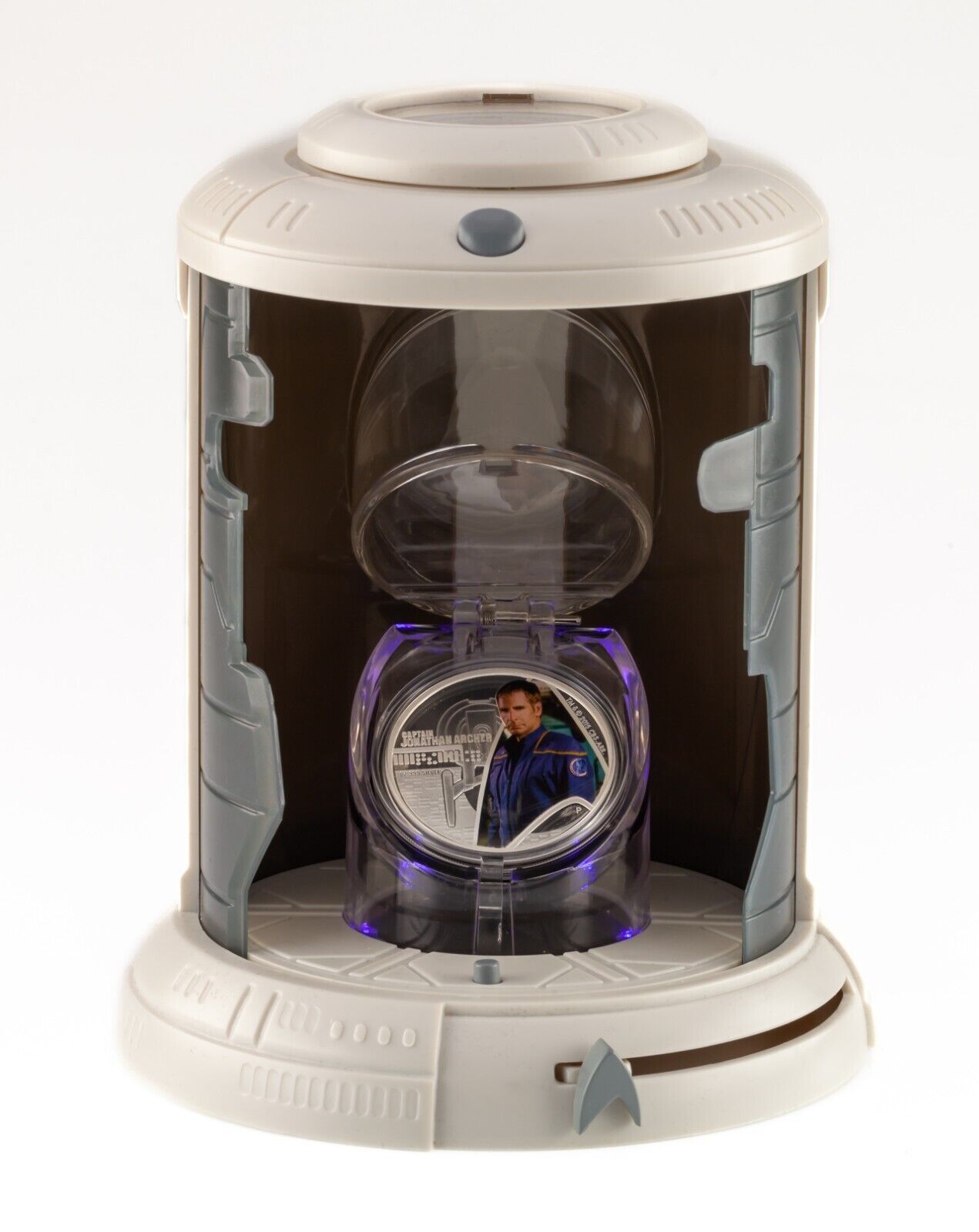 2015 $1 STAR TREK Enterprise Captain Jonathan Archer & NX-01, 1 oz Silver 2 Coin Proof Set