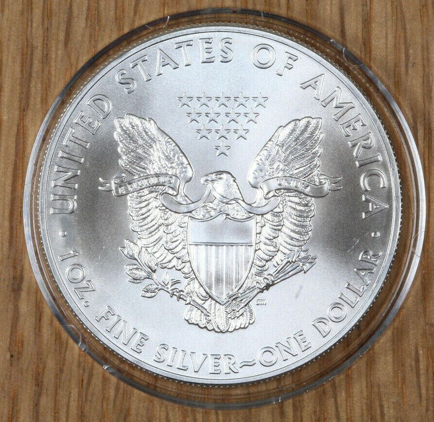 2015 Silver American Eagle $1 - BU - Brilliant Uncirculated - In Capsule