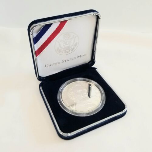2009 "P" One Dollar Abraham Lincoln Commemorative Silver Dollar Proof-US Box