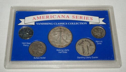 US 5 Coin Set Americana Series "Vanishing Classics Collection" in Case