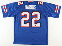 Damien Harris Signed Jersey (Beckett) - Buffalo Bills