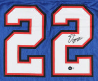 Damien Harris Signed Jersey (Beckett) - Buffalo Bills