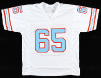 Elvin Bethea Signed Jersey Inscribed "HOF 03" (JSA) - Houston Oilers