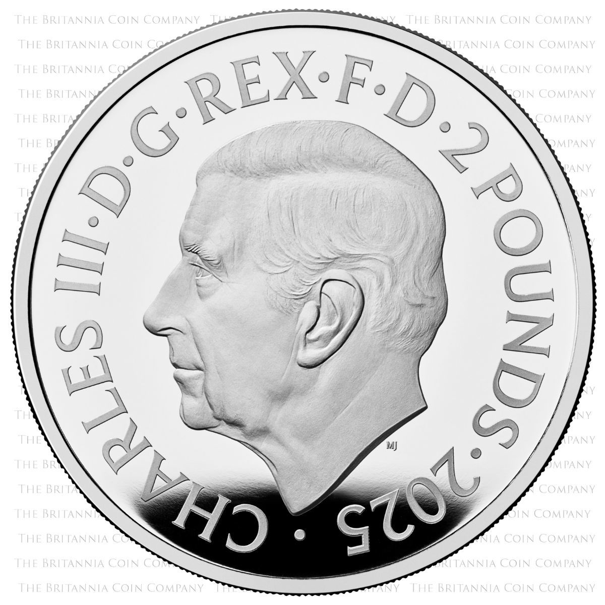 2025 John Lennon One Ounce Colored Silver Proof Music Legends Coin