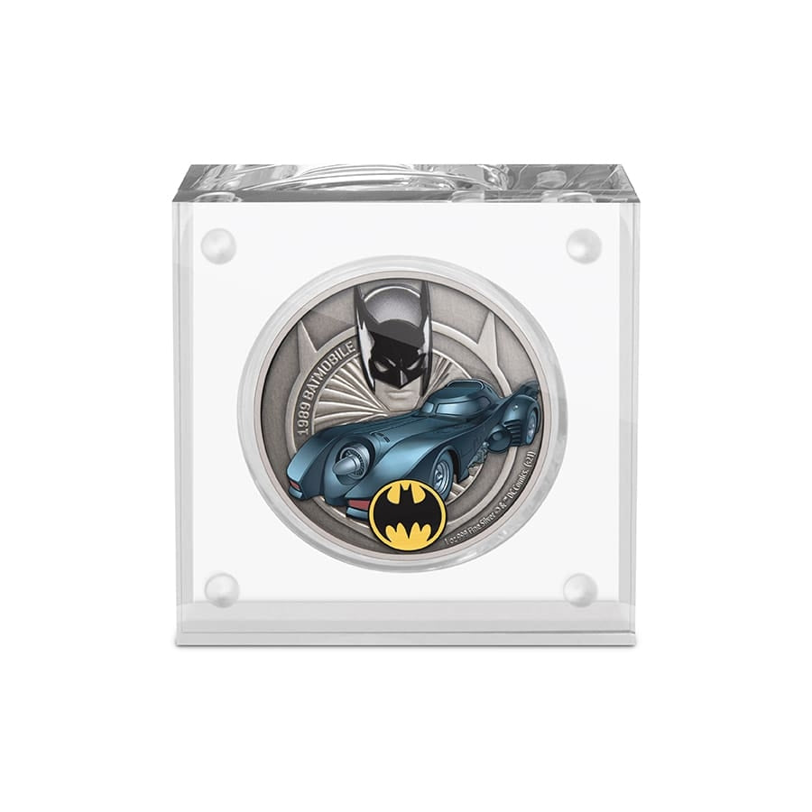 2021 Niue 1 oz DC Comics Batman - 1989 Batmobile Silver Coin