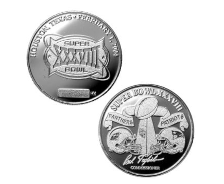 2014 Super Bowl Flip Coin ANACS PR70-Super Bowl 48