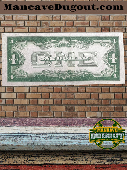 1934 $1 Silver Certificate – “Funny Back” – EX+ Crisp – Sharp Corners – Bright Ink – Sealed in Premium BCW Hard Display Case