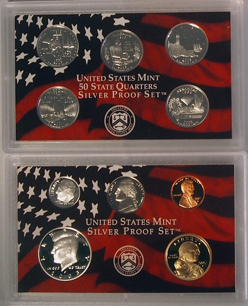 2003 US Mint Silver Proof Set