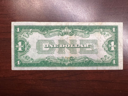 1928 $1 Silver Certificate – “Funny Back” – VF+ Good Color – No Tears/Pinholes – Sealed in Premium BCW Hard Display Case-7967
