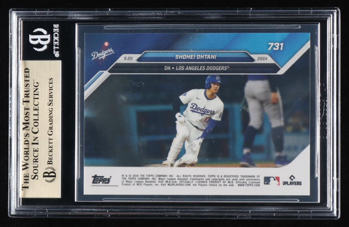 Shohei Ohtani 2024 Topps Now #731 (BGS 9.5)
