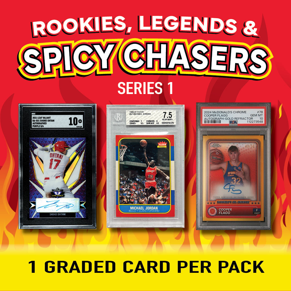 Break King – Rookies, Legends & Spicy Chasers - Mystery Box Series 1