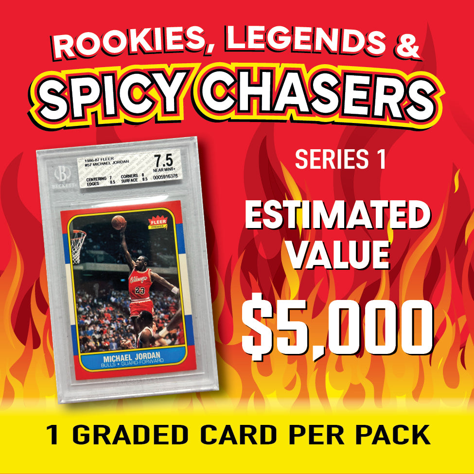Break King – Rookies, Legends & Spicy Chasers - Mystery Box Series 1