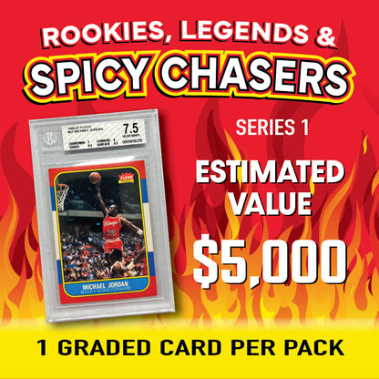 Break King – Rookies, Legends & Spicy Chasers - Mystery Box Series 1