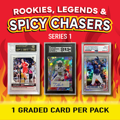 Break King – Rookies, Legends & Spicy Chasers - Mystery Box Series 1