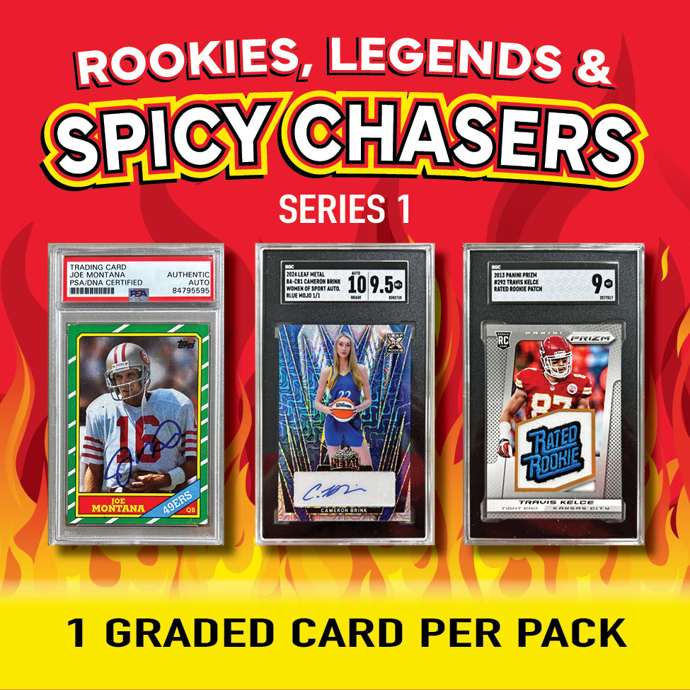 Break King – Rookies, Legends & Spicy Chasers - Mystery Box Series 1