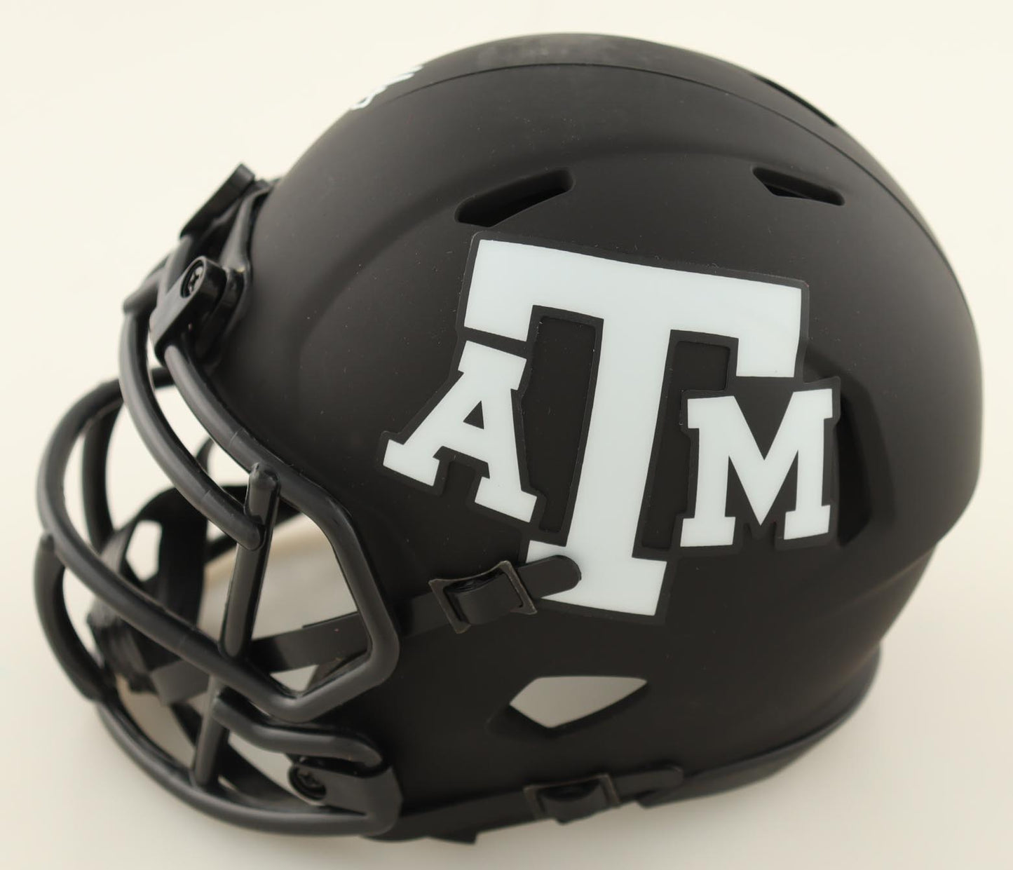 Isaiah Spiller Signed Texas A&M Aggies Eclipse Alternate Speed Mini Helmet (Beckett)