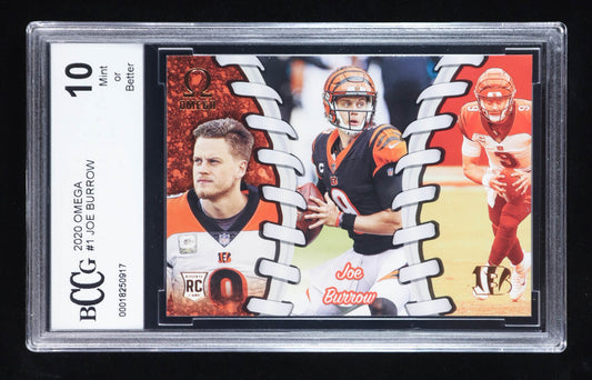 Joe Burrow 2020 Omega #1 RC (BCCG 10)