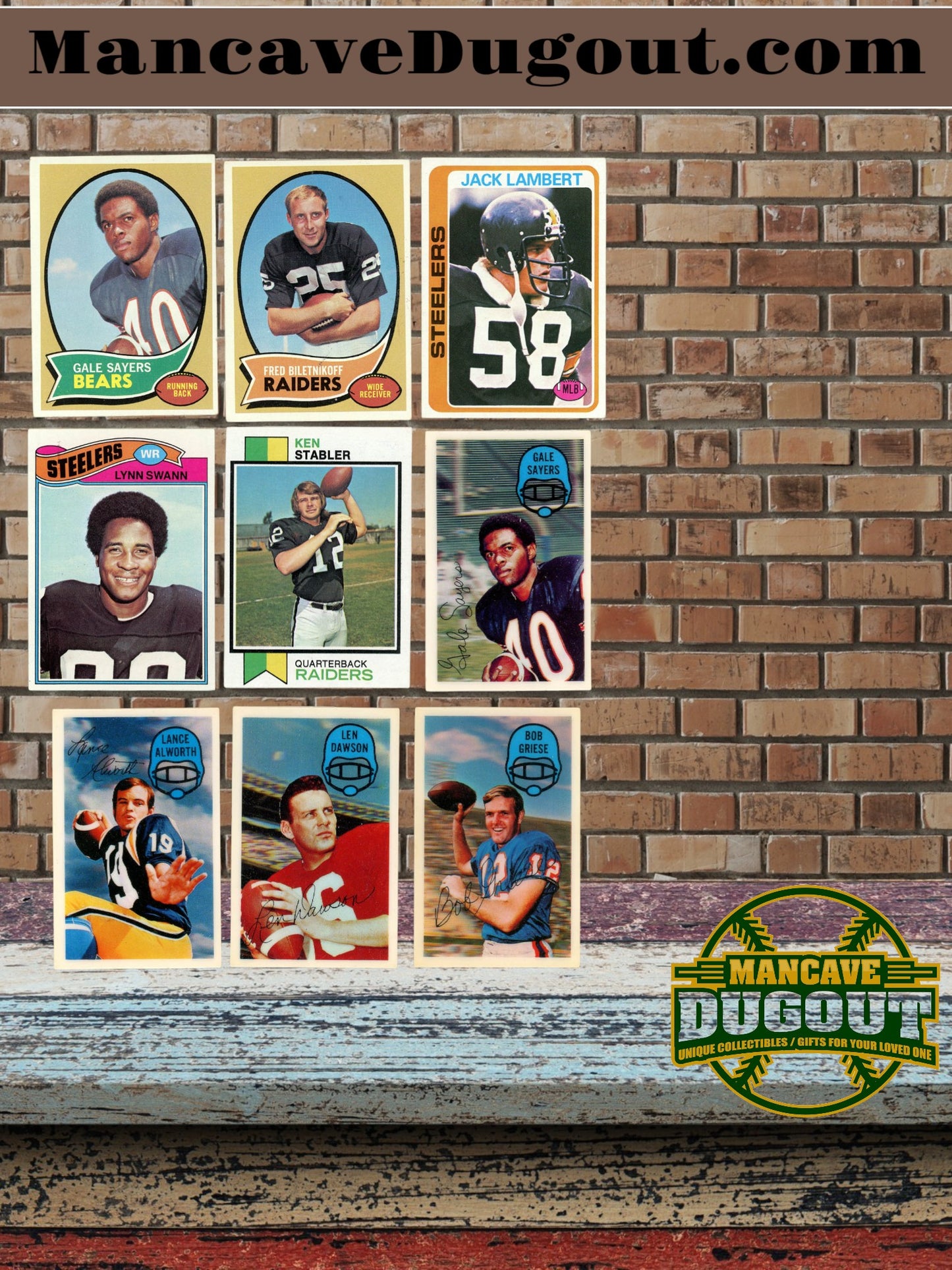 Super 70’s” Vintage Trading Card Mystery Box – 20+ Cards