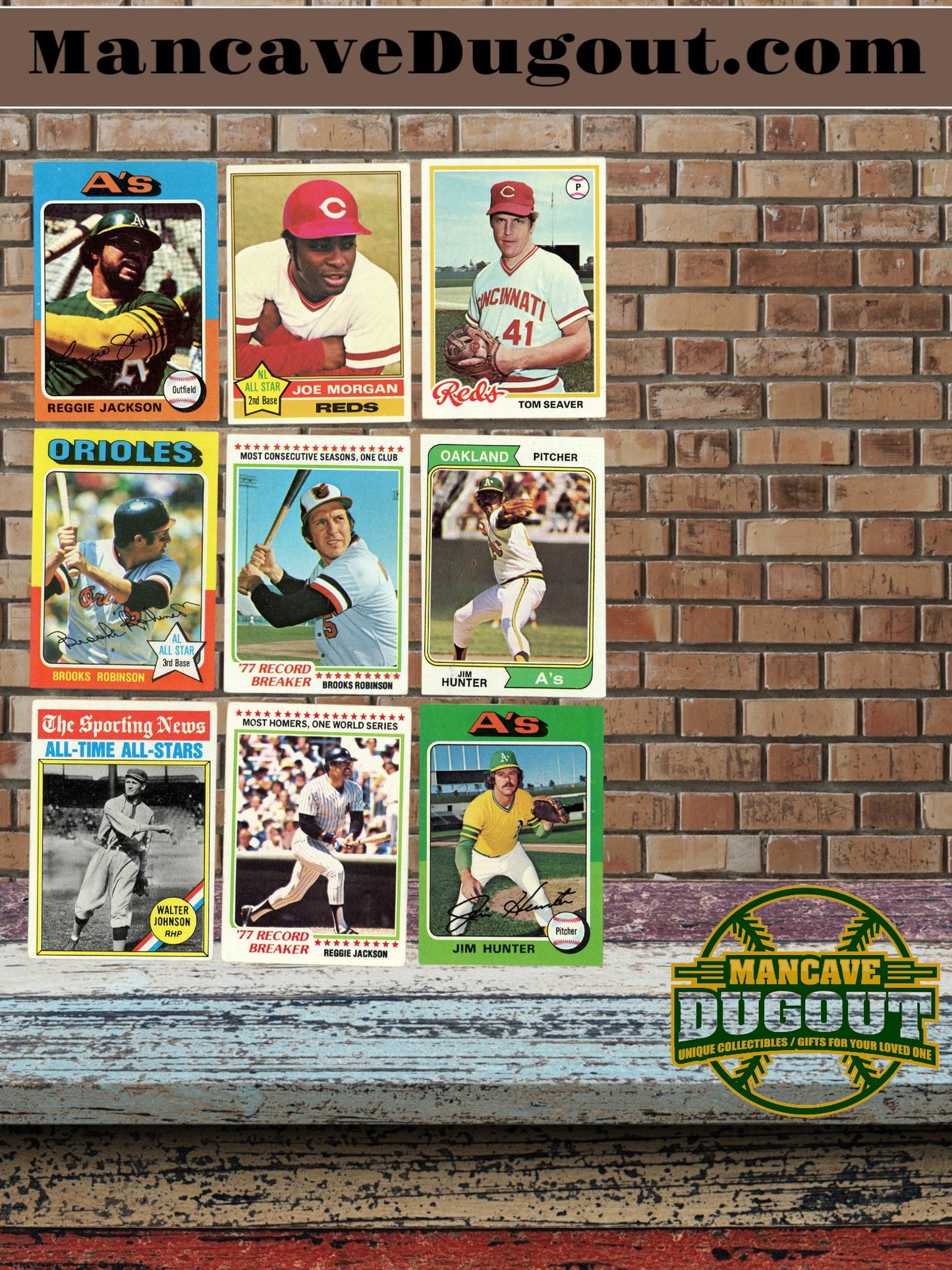 Super 70’s” Vintage Trading Card Mystery Box – 20+ Cards