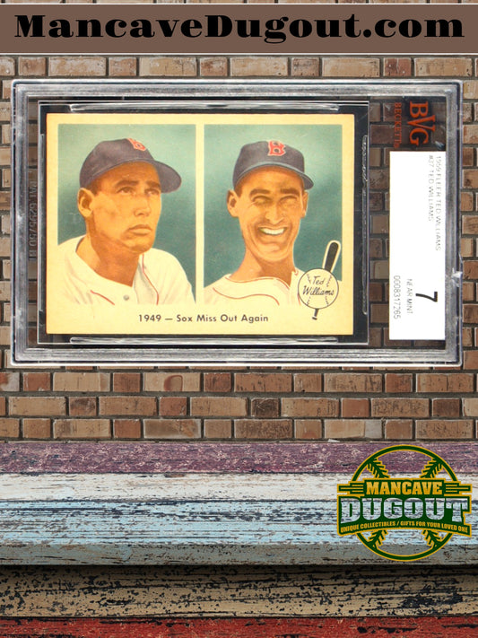 1959 Fleer Ted Williams #37 - Sox Miss Out Again (BVG 7)