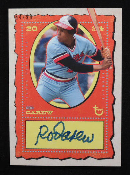 Rod Carew 2024 Topps Brooklyn Collection Autographs #ACRC #64/99