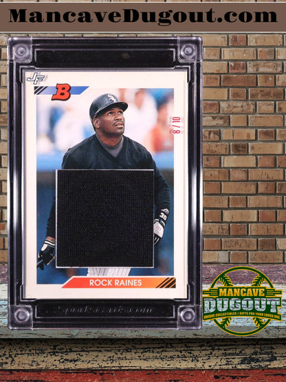 Tim Raines 2023 Jersey Fusion Game Used Jumbo Swatch #TR94 #8/10