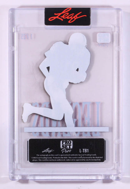 Tim Brown 2023 Leaf Pro Set Pure Legends Autographs Magenta Spectrum #LTB1 #1/25
