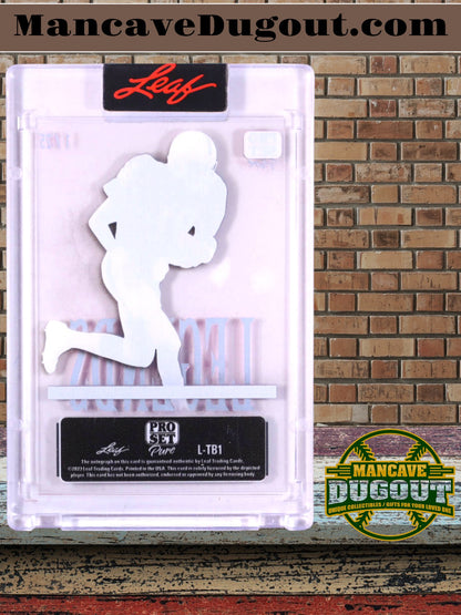 Tim Brown 2023 Leaf Pro Set Pure Legends Autographs Magenta Spectrum #LTB1 #1/25