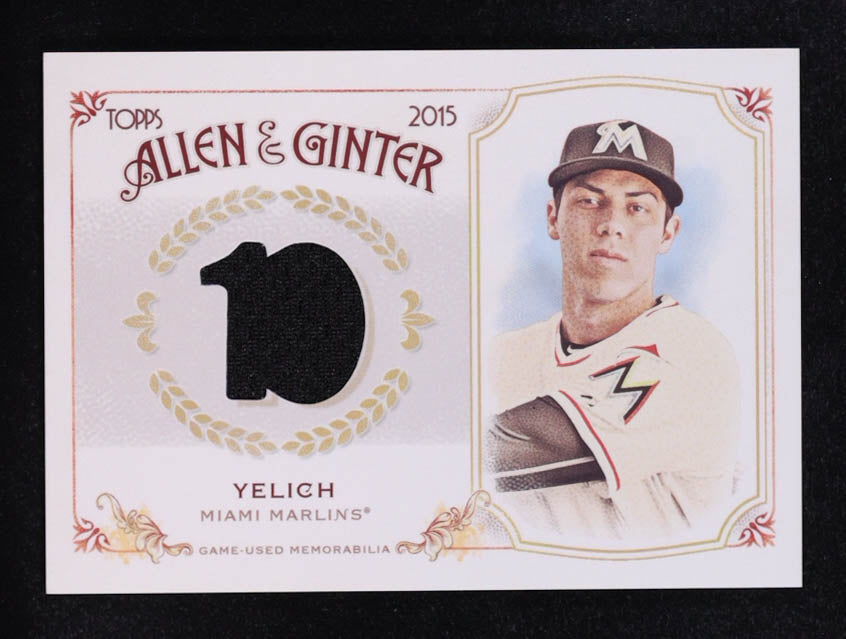 Christian Yelich 2015 Topps Allen and Ginter Relics #FSRBCY B