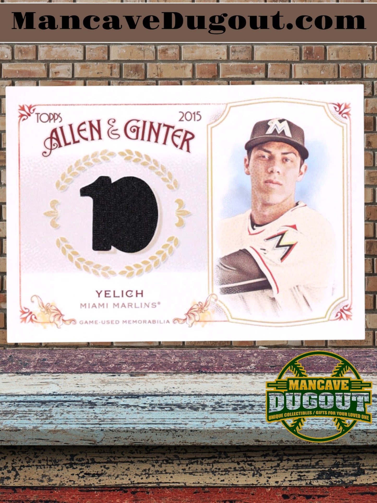 Christian Yelich 2015 Topps Allen and Ginter Relics #FSRBCY B