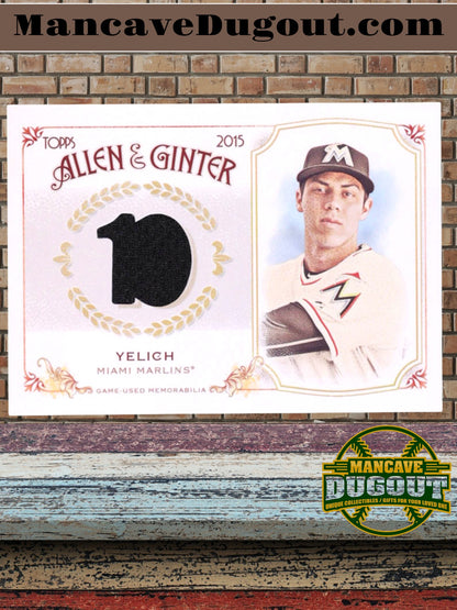 Christian Yelich 2015 Topps Allen and Ginter Relics #FSRBCY B