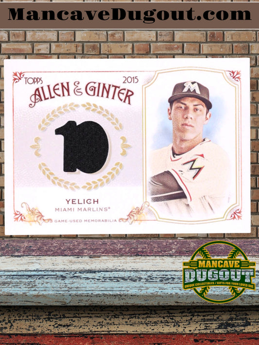 Christian Yelich 2015 Topps Allen and Ginter Relics #FSRBCY B