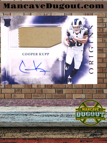 Cooper Kupp 2017 Panini Origins #132 Jersey Autograph RC