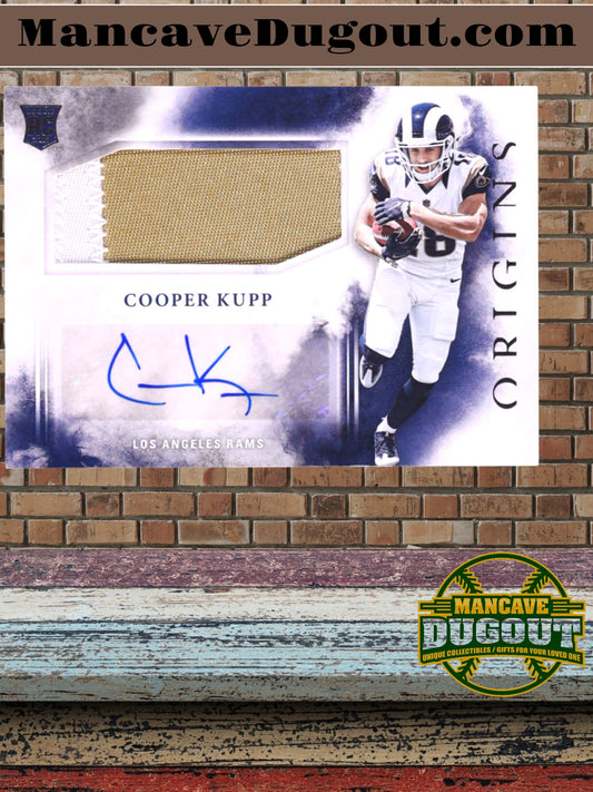 Cooper Kupp 2017 Panini Origins #132 Jersey Autograph RC