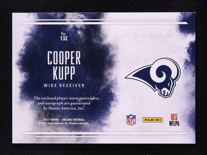 Cooper Kupp 2017 Panini Origins #132 Jersey Autograph RC