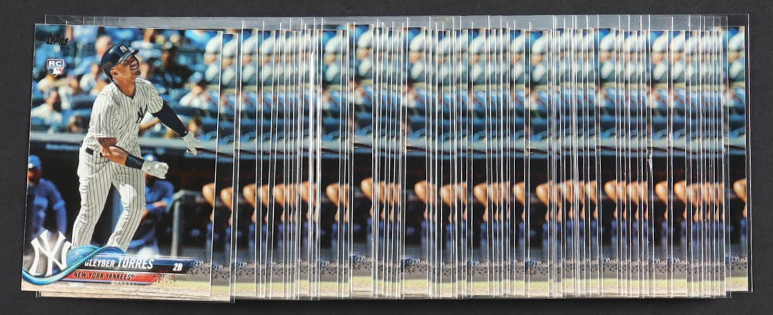 Lot Of (46) Gleyber Torres 2018 Topps Update #US200 RC