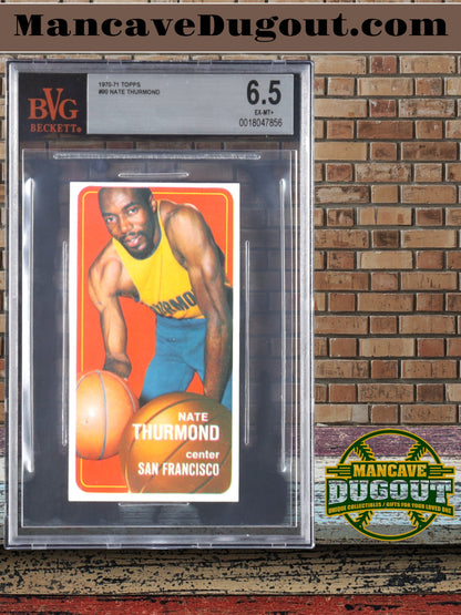 Nate Thurmond 1970 71 Topps #90 - BVG 6.5 (EX MT+)
