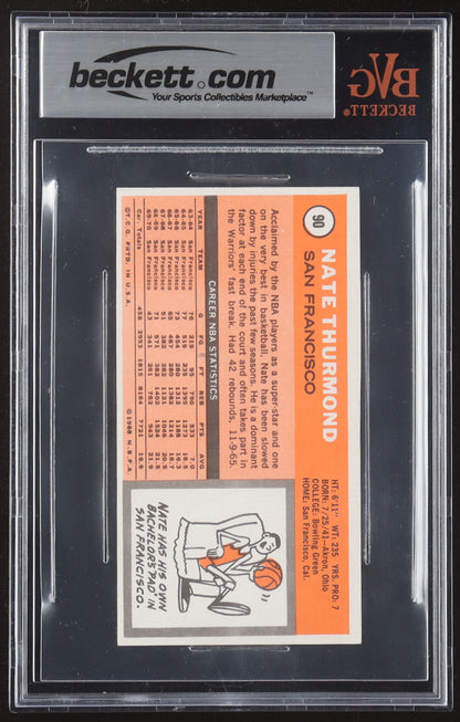 Nate Thurmond 1970 71 Topps #90 - BVG 6.5 (EX MT+)