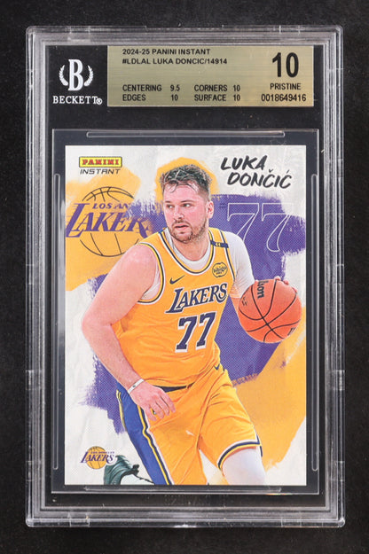 Luka Doncic 2024-25 Panini Instant #LDLAL (BGS 10)