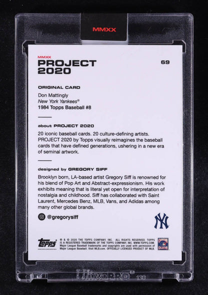 Don Mattingly 2020 Topps Project 2020 #69 / Gregory Siff