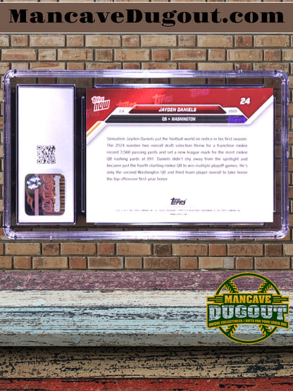 Jayden Daniels 2025 Topps Now #24 RC (CGC 10) - Rookie Card