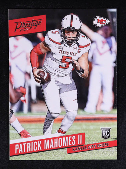 Patrick Mahomes II 2017 Panini Prestige #232 RC - Rookie Card