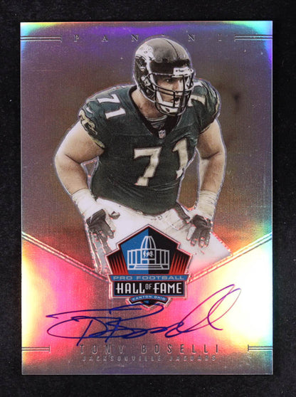 Tony Boselli — 2023 Panini Hall of Fame Autographs - Card #TB — Serial Numbered - 47/50 On Card Autograph