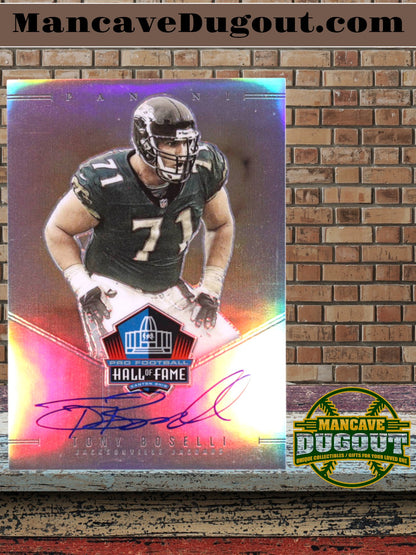 Tony Boselli — 2023 Panini Hall of Fame Autographs - Card #TB — Serial Numbered - 47/50 On Card Autograph