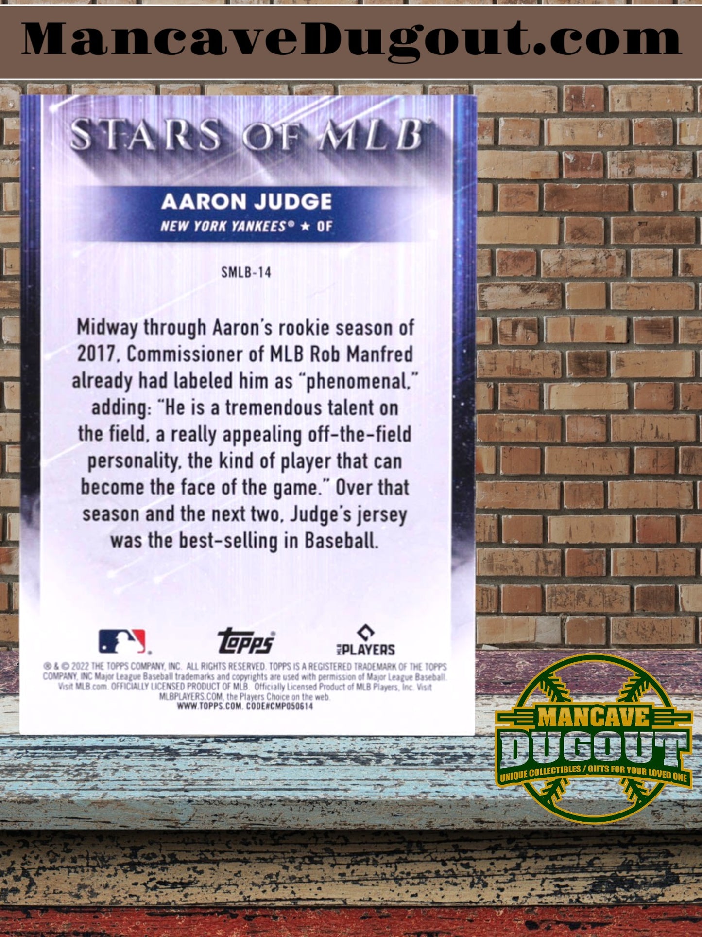 Aaron Judge – 2022 Topps Stars of MLB #SMLB14