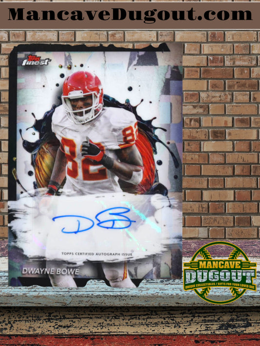 Dwayne Bowe 2024 Finest - Autographs Refractors – #FADB