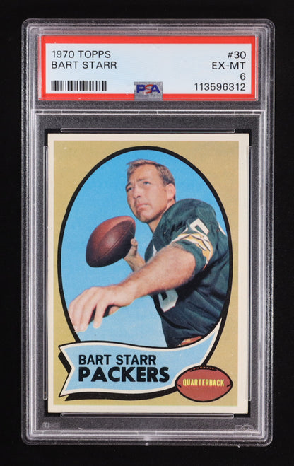 1970 Topps Bart Starr #30 – PSA 6