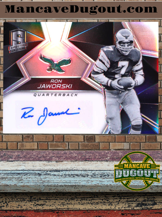 2017 Panini Spectra – Ron Jaworski Signatures #30 (#46/99)