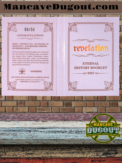 2025 Eternal Revelation – World Artists Edition - DaVinci • Michelangelo • Picasso & More - 6/50