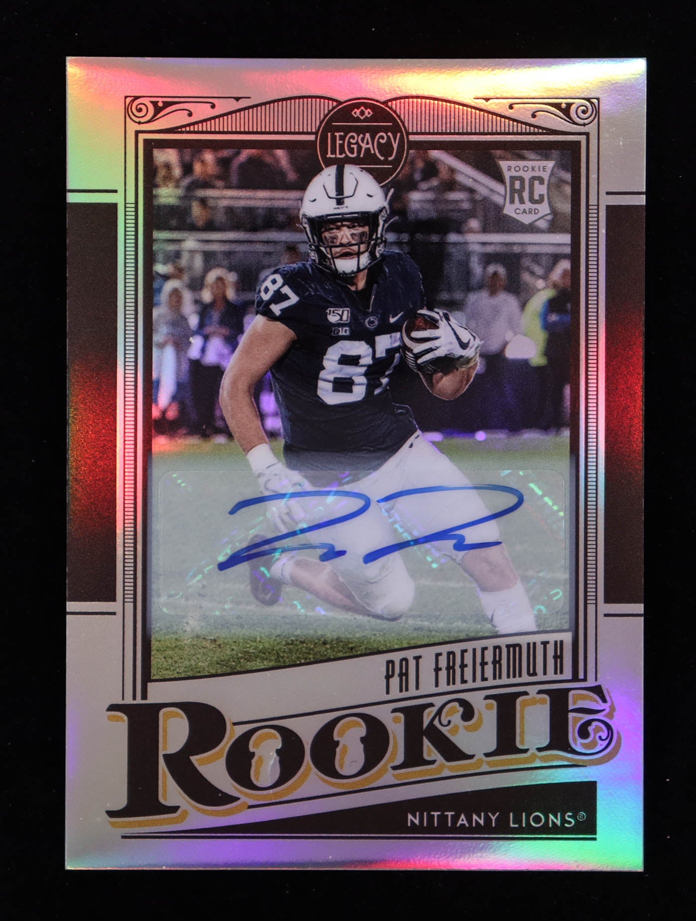 Pat Freiermuth – 2021 Panini Legacy-Rookies Premium Penmanship #174 – Rookie Card (RC)